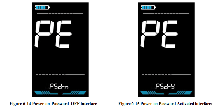 Figure 6-14 Power-on Password OFF interface